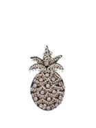 Matchesfashion.com No. 21 - Crystal Embellished Pineapple Brooch - Womens - Clear