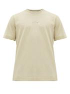 Matchesfashion.com 1017 Alyx 9sm - Ss Logo Print Cotton T Shirt - Mens - Light Green
