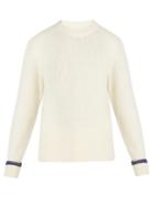 Maison Margiela Crew-neck Cashmere And Wool-blend Sweater
