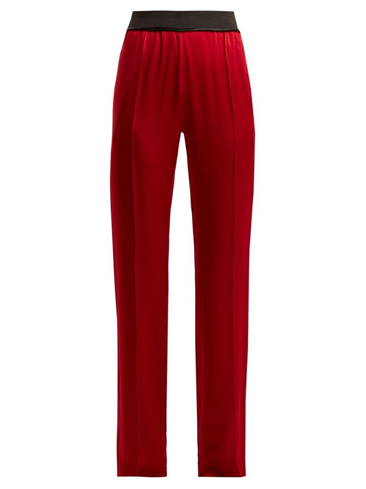 Haider Ackermann Kuiper Straight-leg Trousers