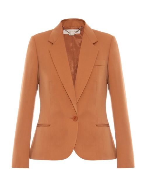 Stella Mccartney Merielle Single-breasted Wool Jacket