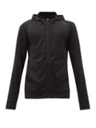Matchesfashion.com 2xu - Transit Zip Through Jersey Hooded Sweatshirt - Mens - Black