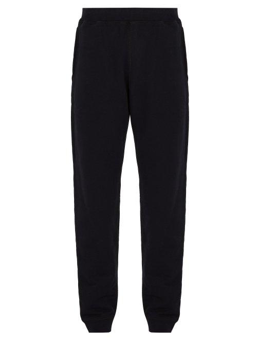 Matchesfashion.com Sunspel - Mid Rise Cotton Track Pants - Mens - Black