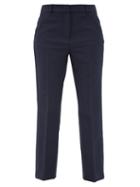 Matchesfashion.com Weekend Max Mara - Leone Trousers - Womens - Dark Blue