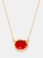 Alighieri - The Pool Of Crimson Nights Gold-plated Necklace - Mens - Gold Red