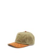 Nick Fouquet - Matchstick-embroidered Canvas & Suede Cap - Mens - Brown