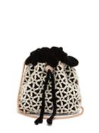 Matchesfashion.com Sophia Webster - Emmie Velvet Bucket Bag - Womens - Black Multi