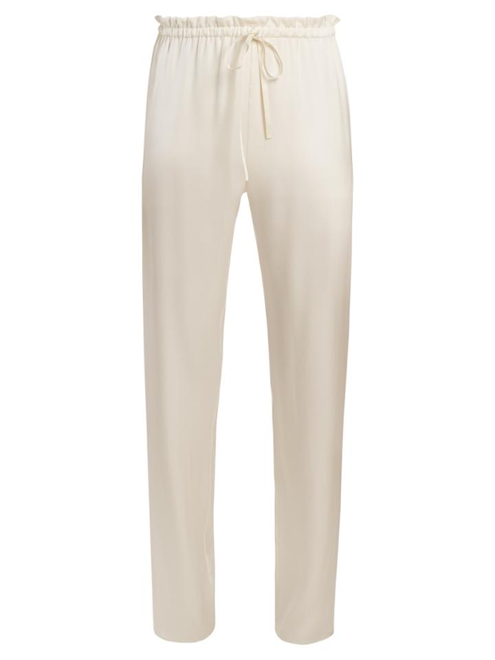 The Row Paco Drawstring-waist Wide-leg Trousers