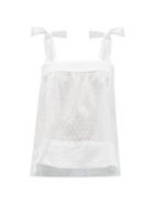 Matchesfashion.com Wiggy Kit - Pretty Fil Coup Cotton Cami Top - Womens - White