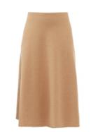 Matchesfashion.com Weekend Max Mara - Cachi Skirt - Womens - Camel