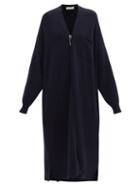 Matchesfashion.com Extreme Cashmere - No. 61 Koto Stretch-cashmere Cardigan - Womens - Navy