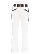 Matchesfashion.com Toni Sailer - Anais New Side-stripe Technical Ski Trousers - Womens - White Black