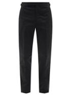 Ralph Lauren Purple Label - Gregory Cotton-blend Twill Trousers - Mens - Black