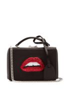 Mark Cross Grace Mini Embellished-satin Box Bag