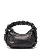 Matchesfashion.com Hereu - Espiga Mini Braided Leather Bag - Womens - Black