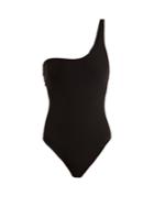Dos Gardenias Mother One-shoulder Swimsuit