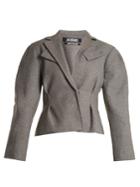 Jacquemus Exaggerated-sleeve Wool-blend Jacket