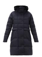 Matchesfashion.com Fusalp - Marilou Faux-fur Trim Hood Quilted-shell Coat - Womens - Navy