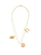 Matchesfashion.com Alighieri - The Treasured Everything 24kt Gold Plated Necklace - Womens - Gold