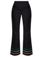 Anna October Ric-rac Trimmed Flared Trousers