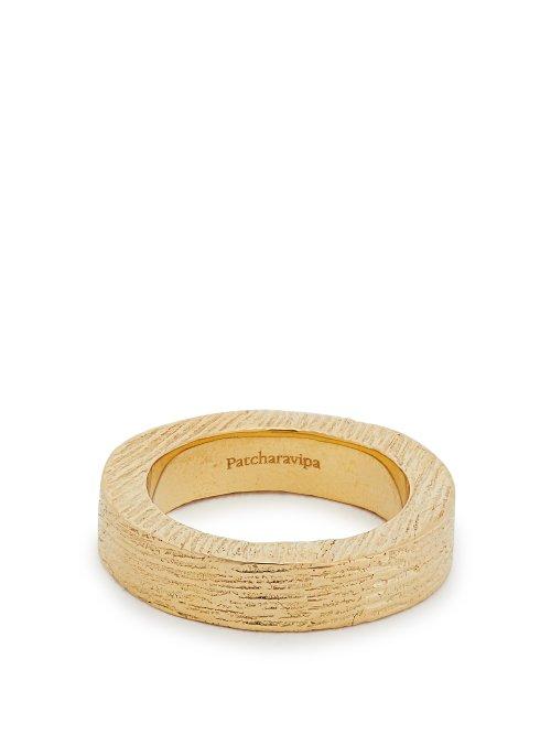 Matchesfashion.com Patcharavipa - 18kt Gold Ring - Womens - Gold
