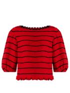 Sonia Rykiel Boat-neck Cotton-blend Tweed Top