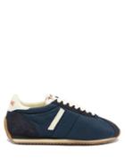 Matchesfashion.com Re/done Originals - 70s Suede-panelled Trainers - Womens - Navy