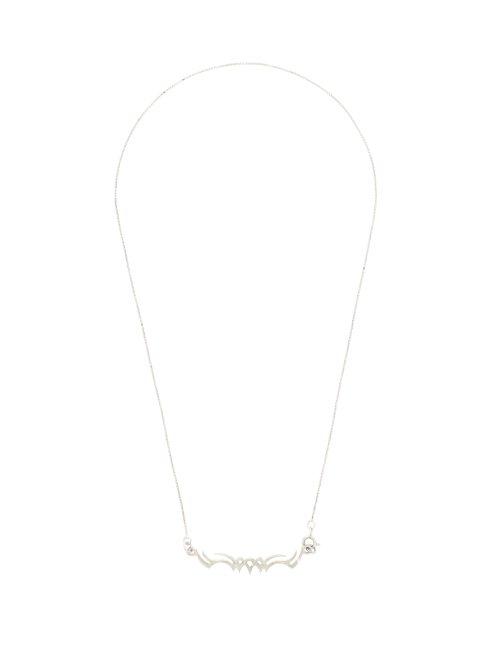 Matchesfashion.com Alan Crocetti - Tribal Sterling Silver Necklace - Mens - Silver