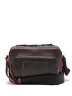 Mens Bags Paul Smith - Logo-debossed Leather Cross-body Bag - Mens - Black Brown