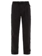 Matchesfashion.com Gramicci - Gramicci Drawstring-waist Cotton Trousers - Mens - Black