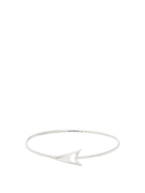 Matchesfashion.com Alan Crocetti - Vortex Sterling Silver Bracelet - Mens - Silver