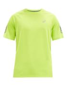 Matchesfashion.com Asics - Icon Reflective-logo Jersey T-shirt - Mens - Green