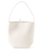 The Row - Park Grained-leather Tote Bag - Womens - White