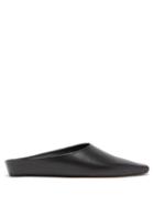 Ladies Shoes Neous - Alba Point-toe Leather Mules - Womens - Black