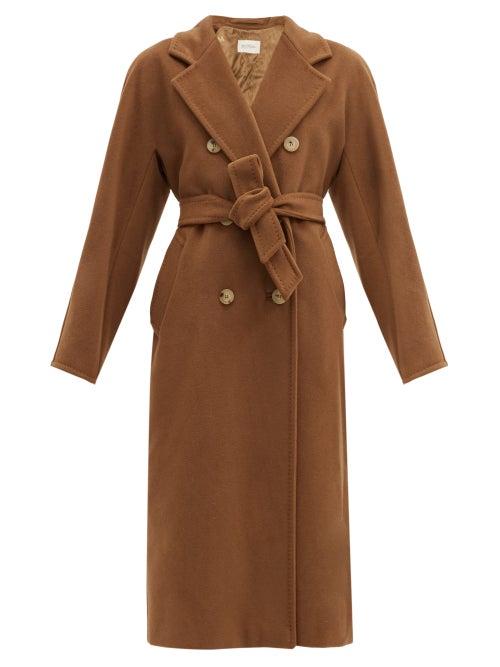 Matchesfashion.com Max Mara - Madame Coat - Womens - Mid Brown