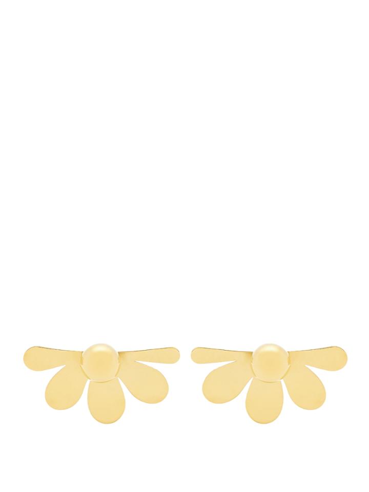Simone Rocha Flower Gold-plated Earrings