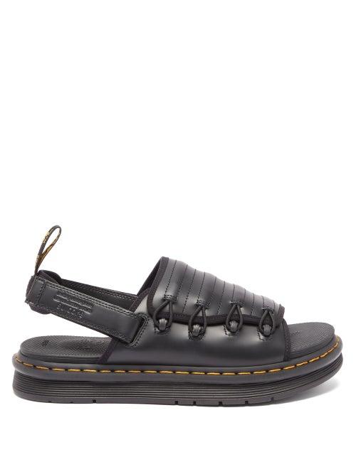 Dr Martens X Suicoke - Mura Leather Sandals - Mens - Black