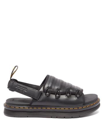 Dr Martens X Suicoke - Mura Leather Sandals - Mens - Black