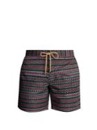 Thorsun Titan-fit Aztec-print Swim Shorts