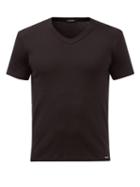 Tom Ford - V-neck Cotton-blend Jersey Pyjama Top - Mens - Black