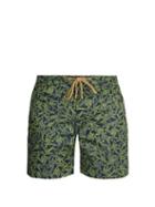 Matchesfashion.com Thorsun - Titan Fit Pescado Print Swim Shorts - Mens - Green Multi