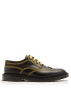 Burberry Topstitch Lace-up Leather Brogues