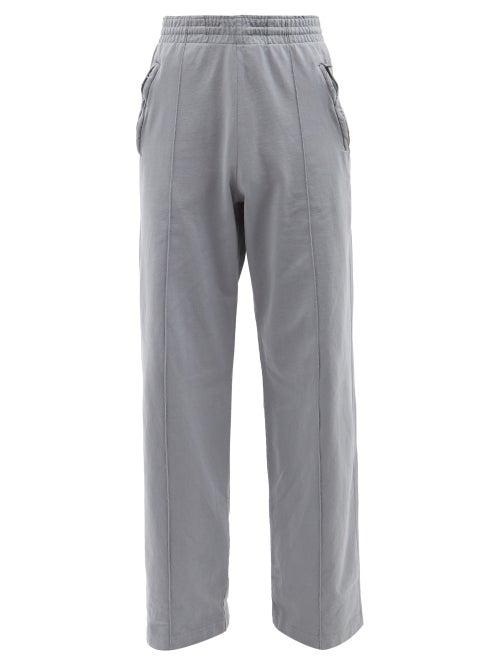 Acne Studios - Primer Cotton-jersey Track Pants - Mens - Grey