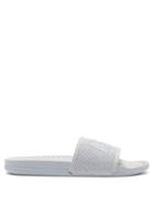 Matchesfashion.com Athletic Propulsion Labs - Big Logo Techloom Slides - Mens - Silver
