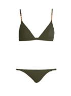 Matchesfashion.com Melissa Odabash - Mexico Triangle Bikini - Womens - Khaki