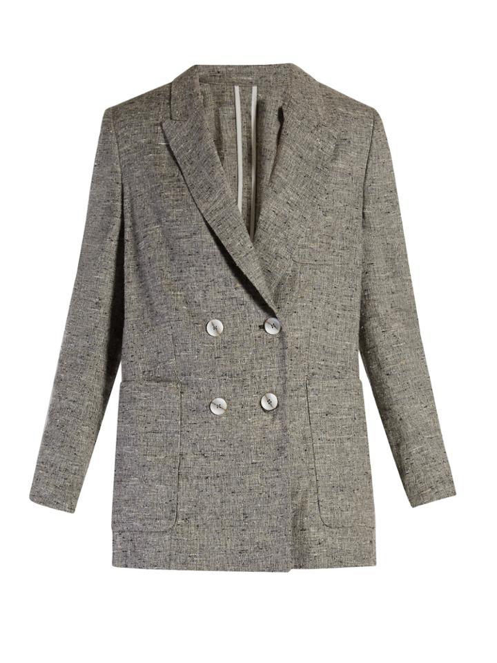 Isabel Marant Kelis Double-breasted Donegal Jacket