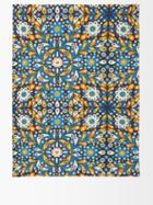 La Doublej - Set Of 2 Confetti Linen Placemats - Blue Print
