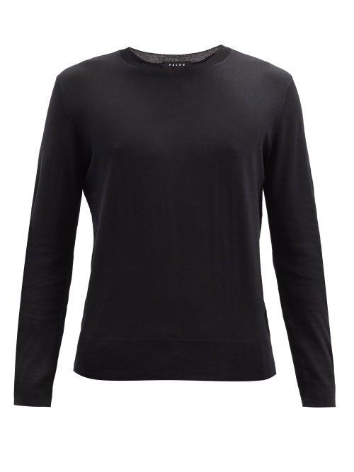 Matchesfashion.com Falke Ess - Merino-wool Sweater - Mens - Black