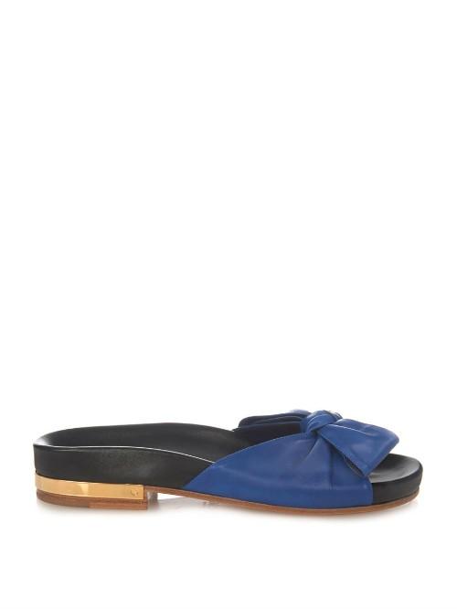 Chloé Emily Bow-detail Leather Sandals