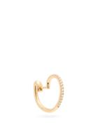 Matchesfashion.com Charlotte Chesnais Fine Jewellery - Cloud Diamond & 18kt Gold Single Earring - Womens - Gold